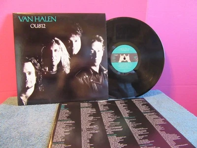 Van Halen lp OU812 hagar vinyl record 1988 wb 25732 embossed jacket EX - Image 1 of 4