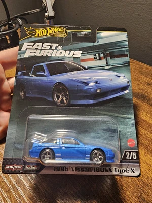Hot Wheels Premium Fast And Furious 1996 Nissan 180sx Type X - Image 1 of 4