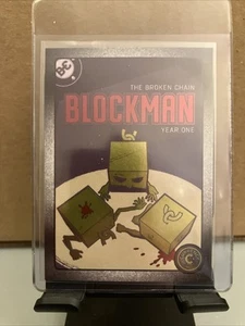 2024 Cardsmiths Currency Series 4 Card #10 Blockman Orphan Block Iced Foil - Picture 1 of 12