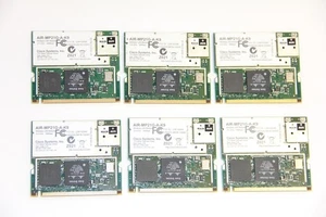 Lot of 6 CISCO AIR-MP21G-A-K9 802.11g Wireless Mini-PCI Upgrade Module - Picture 1 of 1
