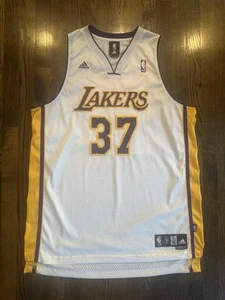 Adidas RON ARTEST #37 Los Angeles LA Lakers Jersey Size XL 48 - Picture 1 of 6