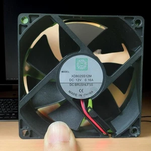1 Piece 8025 80*80*25mm DC12V 200mA 2.4W Ultra Quiet Cooling Fan 2Pin - Zdjęcie 1 z 5