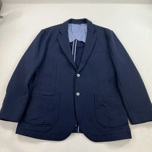 Brooks Brothers Blau Sport Mantel Jacke Blazer Gr. XL Baumwolle Sweatshirt Feel - Bild 1 von 13