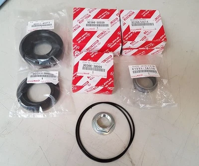 TOYOTA OEM 93-98 Supra JZA80 diff revisión reconstruir kit (sellos, rodamientos, junta tórica) Foto 1 de 2