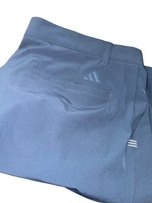 "Nuevos pantalones cortos de golf Adidas Ultimate 365 elásticos 40 azul marino liso 8,5""" Foto 1 de 4