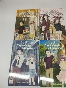 A Silent Voice Manga English Vol 1-4 (1 2 3 4) Paperback Books - Picture 1 of 6