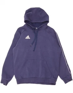 ADIDAS Herren Hoodie Pullover Medium Navy Blau Baumwolle CL01 - Bild 1 von 3