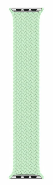 Apple Braided Solo Loop Band for Watch Series 6 and SE - Pistachio, Size 9 (44mm)