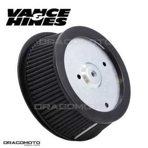 Luftfilter Vance & Hines V02 N 91-21XL 71311 Harley Davidson schwarz - Bild 1 von 5