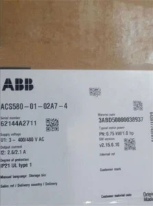 ACS580-01-02A7-4 1PCS NEW Frequency Converter ACS580-01-02A7-4 Fast delivery - Picture 1 of 2