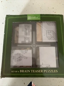 Set di 4 puzzle rompicapo - Foto 1 di 2