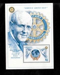 Grenada 1997 - Rotary International - Souvenir Stamp Sheet - Scott #2659 - MNH - Bild 1 von 1