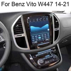 12.1 inch Touch Screen Car Radio Stereo Upgrade Carplay GPS Navi For Benz Metris - Foto 1 di 18