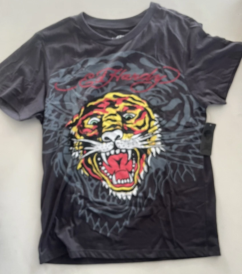 Футболка Ed Hardy Tiger размер M - Изображение 1 из 1