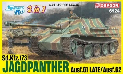 Dragon #6924 1/35 Jagdpanther Ausf.G1 Late Production / Ausf.G2 (2 in 1) - Image 1 of 2