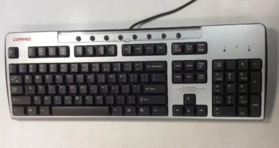 Compaq SDM4700P PS/2 Wired Standard Multimedia Keyboard ElectronicsRecycled - Image 1 of 4