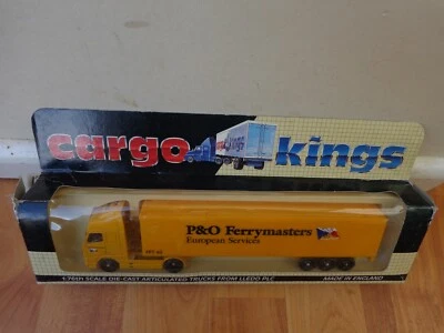 LLEDO 1/76 CARGO KINGS VOLVO FH12 ARTICULATED TRUCK P&O FERRYMASTERS LORRY TRUCK - Image 1 of 2