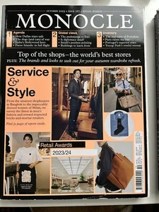 Monocle Magazin Oktober 2023 Issue 167! Neu! - Bild 1 von 1