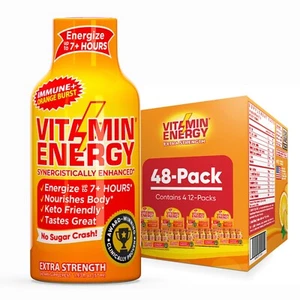 (48 Pack) Vitamin Energy® Immune+ Energy Shots, Clinically Proven - Picture 1 of 4