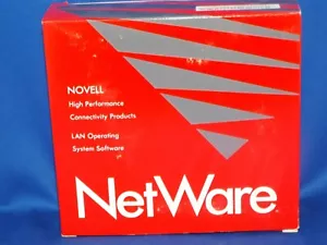 Vintage Novell Netware LAN Operating System Software on 5.25" Disks 703-000058-0 - Picture 1 of 2