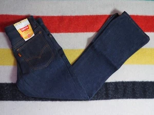 VTG 70s LEVIS 746 Bell Bottoms Orange Tab 28x29 Flare Hippy Scoville Jeans NOS - Picture 1 of 11