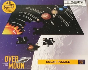 Rompecabezas solar Over The Moon 48 piezas jumbo 36""X24"" edades 3+ - Imagen 1 de 2