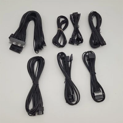 CORSAIR Premium Individually Sleeved PSU Cables Pro Kit for Corsair PSUs *READ* - Image 1 of 2