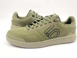 Scarpe da ciclismo Adidas Five Ten Sleuth DLX MTB da uomo taglia UK 9,5, oliva, nuove - Foto 1 di 12