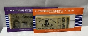 Replica Confederate Currency Sets C and D Excellent Condition!  - Picture 1 of 9