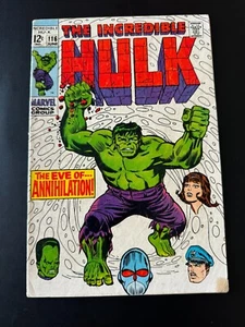 Incredible Hulk #116 - Cover Art by Herb Trimpe (Marvel, 1969) Fine- - Bild 1 von 3