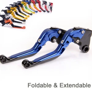 Folding&Extending Brake Clutch Levers For Yamaha XTZ 660 H/N Tenere XTZ/TW125 - Picture 1 of 12