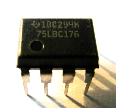 SN75LBC176P Single Transmitter/Receiver RS-485 8-DIP - Image 1 of 2