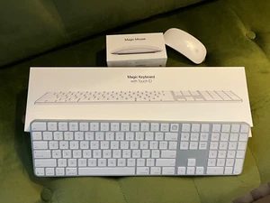 NEW open box Apple Magic Mouse and keyboard with Touch ID set - Bild 1 von 1