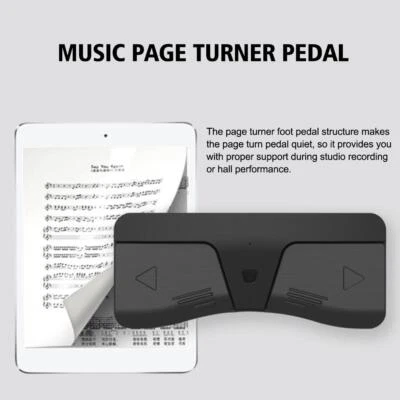 Wireless Page Turner Pedal Portable Music Page Turner For Smartphones GXR 丨FR - Image 1 of 4