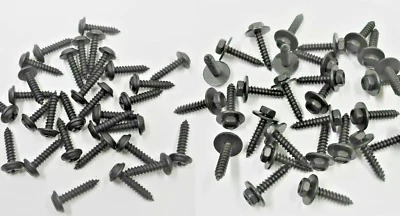 40 BLACK INT/EXT SCREWS! FOR FORD F150 F250 F350 F100 PICKUP TRUCK ETC (2 TYPES) - Image 1 of 3