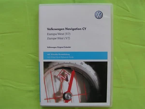DVD NAVIGATION CY WEST EUROPA 2010 V7 VW RNS 510 810 GOLF CADDY TOURAN EOS SKODA - Bild 1 von 4