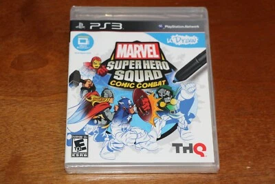 Marvel Super Hero Squad: Comic Combat (Jogo Sony PS3, 2011) - Novo em folha - Imagem 1 de 3