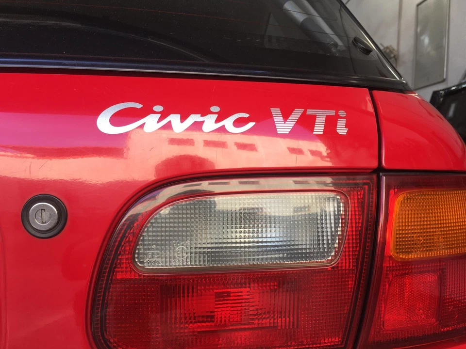 CIVIC EG6 DECAL STICKER CIVIC VTI, GRATED VTI - Imagen 1 de 1