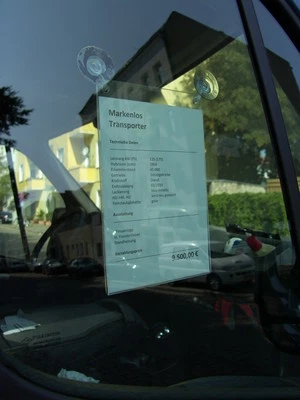 GOEDE24 PKW Händler Verkaufsschild 10x DIN A4 21,3x32cm neu Autoplatz Autohandel