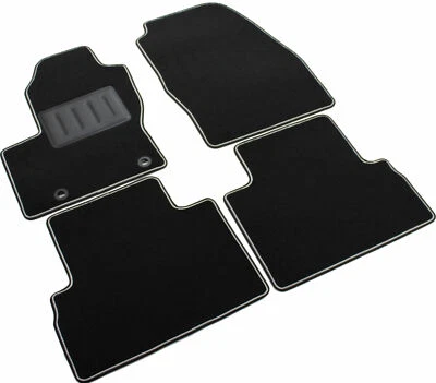 Tappeti Moquette per Ford C-Max II 2010-2013 Fix foro ovale, distanza Cm 26 - Immagine 1 di 4