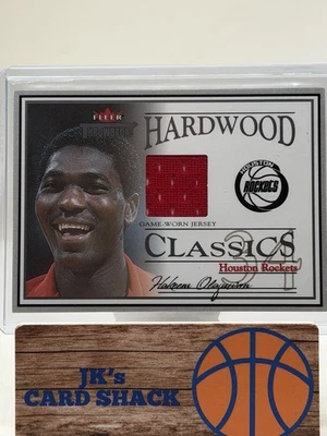 Camisas Fleer Throwbacks Hakeem Olajuwon Hardwood Classics 2004-05 /99 #HC-HO - Imagem 1 de 3
