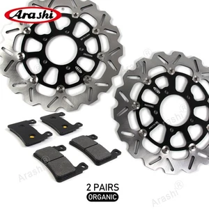 For Kawasaki Ninja ZX-6R ZX636 ABS 2013-2022 Front Brake Rotor Disc & Brake Pads - Picture 1 of 10