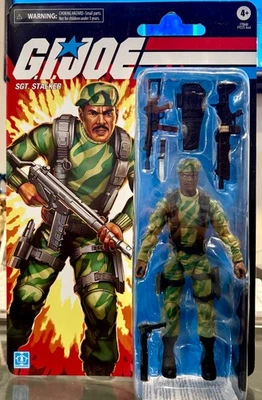 Gi Joe Serie Clasificada Retro Sgt. Figura Stalker 6" Foto 1 de 2