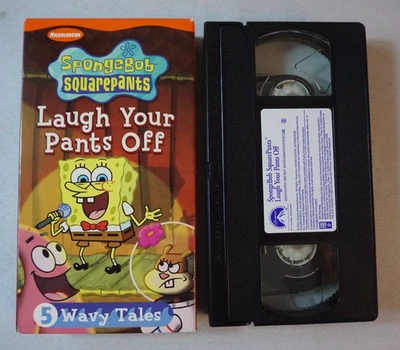 Spongebob Squarepants Laugh Your Pants Off (VHS, 2003) - Image 1 of 2