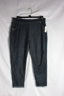 Bobbie Brooks Mujer M 29-30 Caderas 35-36 Denim Jeggings Pull On Mezcla Algodón Foto 1 de 4