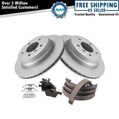 Kit de pastillas de freno trasero y rotor para BMW 328i 2012 Foto 1 de 4