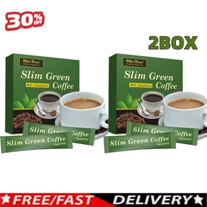 Green Coffe Green Slim Coffee with Gano Derma Fat Burner Weig Ht Loss 2 Box🎂 - Bild 1 von 12