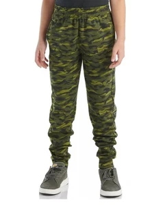 Carhartt Boys Fleece Camo Logo Sweatpants Joggers Pull On Drawstring XL 18-20 - Picture 1 of 8