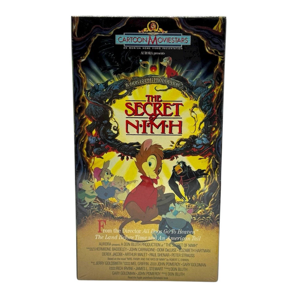 The Secret of NIMH VHS 1982 Factory Sealed Don Bluth Animated Classic MGM UA - Image 1 of 4