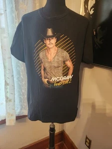 Tim McGraw 2022 Concert Tour Black Double Sided T Shirt Size Adult XL - Picture 1 of 3